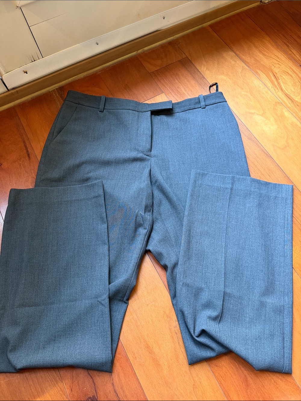 Calvin Klein Women’s Grey Dress Pants - Classic Straight Fit
